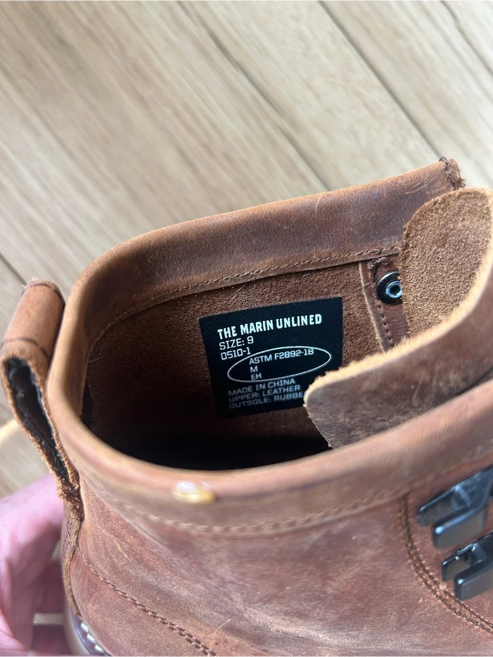 Brunt “The Marin” Unlined Boots – Size 9 (Men’s)